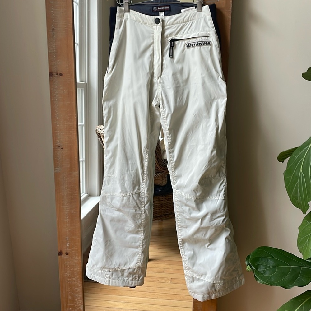 Anzi Besson Cream Ski Pant Size Euro 38